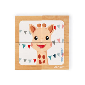 Tablett 4 Würfel Sophie la Giraffe - 2