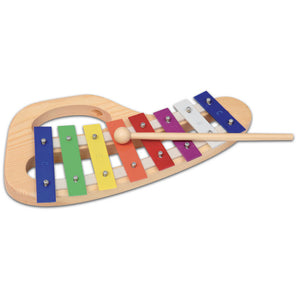 Metallophon mit Bontempi-Holzstruktur