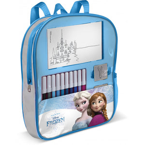 Rucksack mit gefrorenen Farben