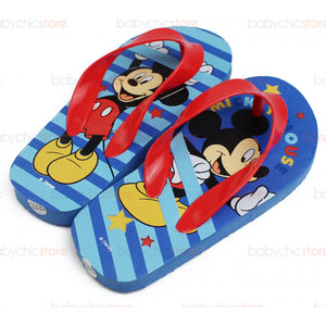 Mickey Mouse Flip Flops - Blau/Rot