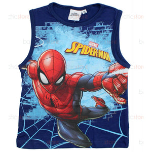 Canotta Spiderman Blu - 8 Anni