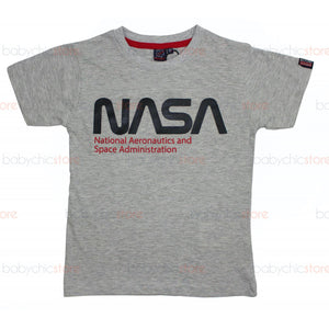 T-Shirt NASA Grigia - 6 Anni