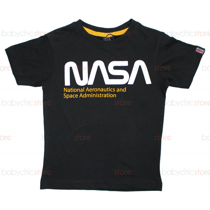 NASA-T-Shirt - Schwarz