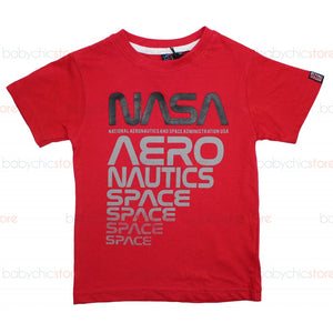 T-Shirt NASA Rossa - 14 Anni