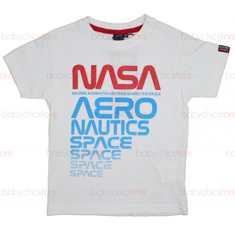 NASA-T-Shirt - Weiß