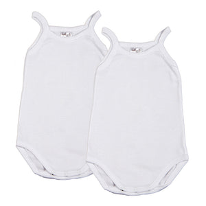 Set 2 Body Neonato con Spalla Stretta - 6 Mesi