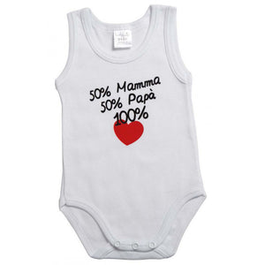 Body 50% Mamma e 50% Papà - 3 Mesi