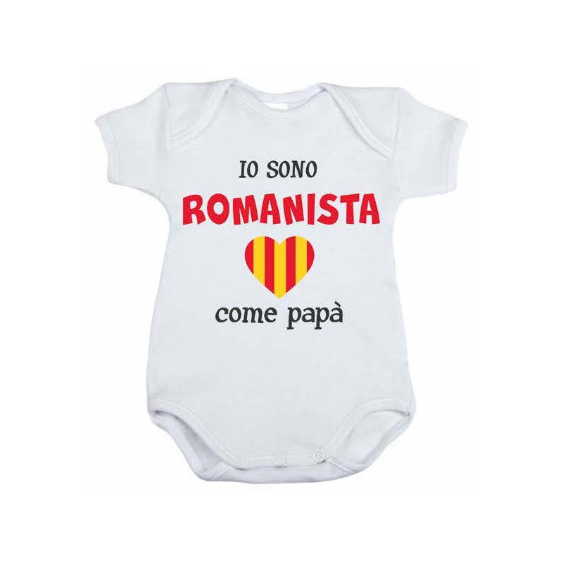 Baby Body Ich bin Romanist - 6/9 Monate