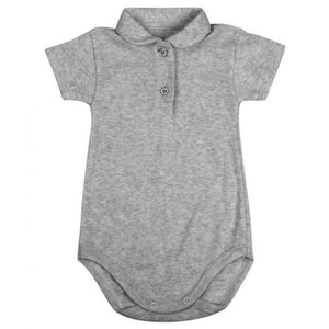 Polo-Babybody - Grau
