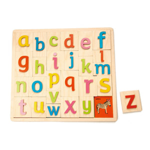 Lernen Sie das Alphabet