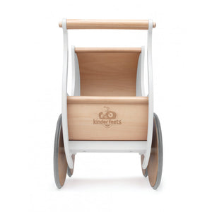 Puppenwagen Kinderfeets Pram e Walker White - 2