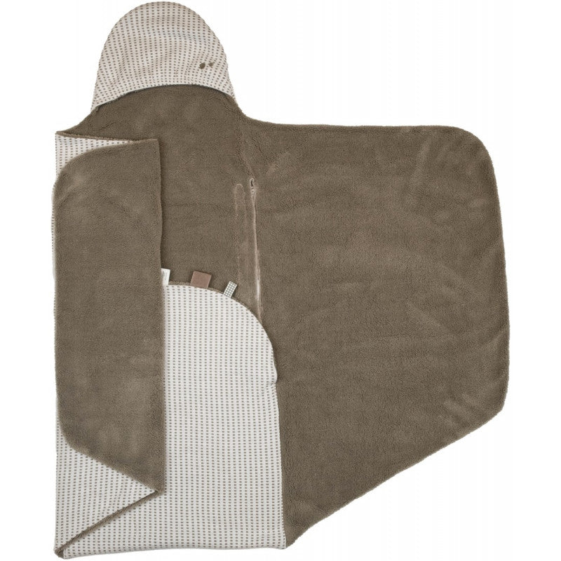 Baby Sleeping Bag Snoozebaby Wrap Blanket - Warm Brown - 2