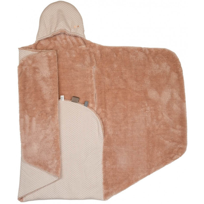 Sacchetto Nanna Snoozebaby Wrap Blanket - Milky Rust - 2