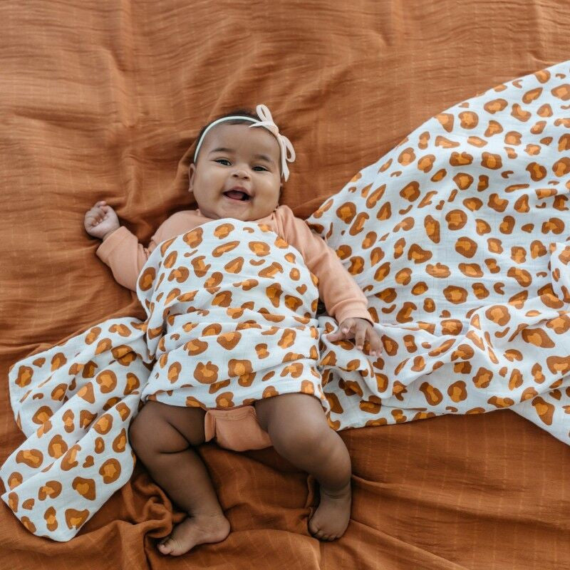 Musseline Tommy Lise White Leopard - 3