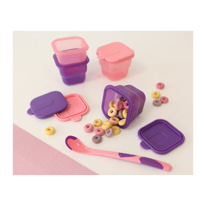 Löffelset mit Gläsern - Pink - 2
