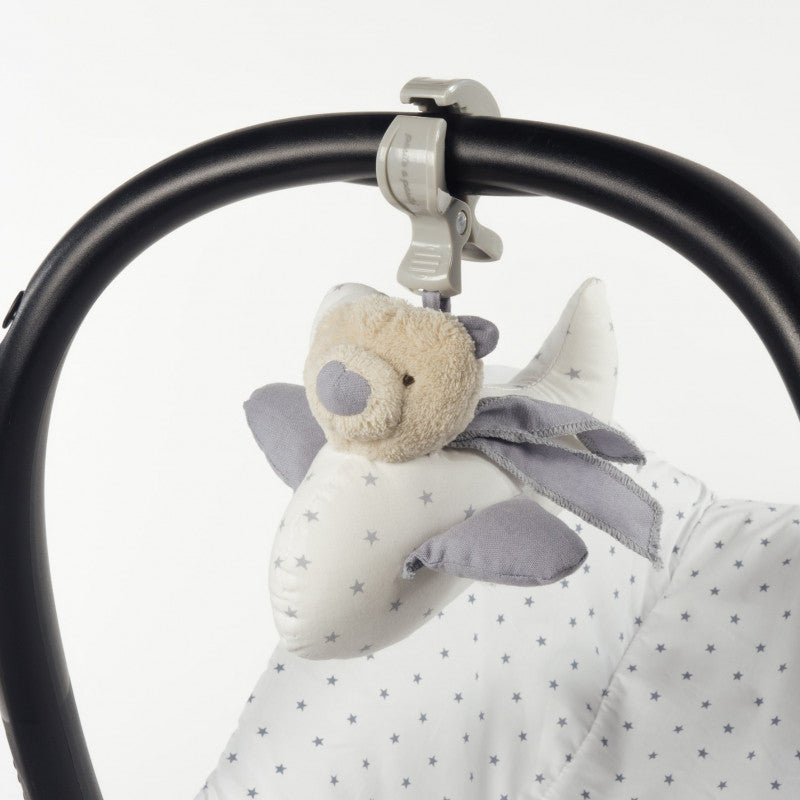 Musikalischer Teddybär im Flugzeug - Blau - 3