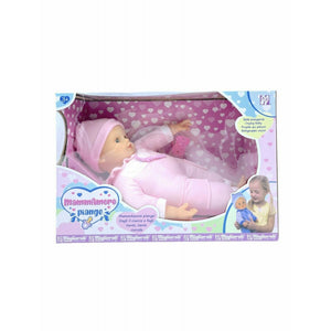 Rosa weinende Babypuppe