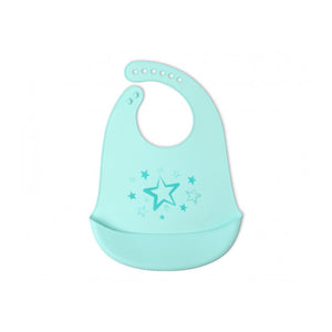 Kiokids - Silikon-Lätzchen - Hellblau