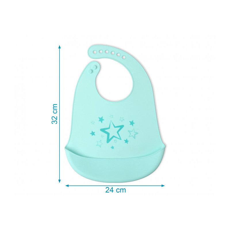 Kiokids - Silikon-Lätzchen - Hellblau - 3