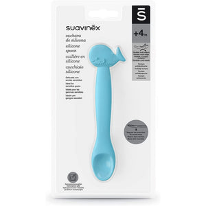Silikonlöffel für Babys +4 Monate - Hellblau - 3