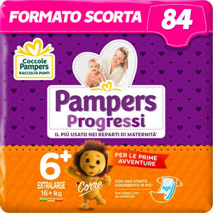 Pampers Progressi Pentapack - Größe 6