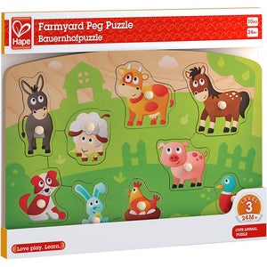 Hape - Bauernhof-Puzzle - 3