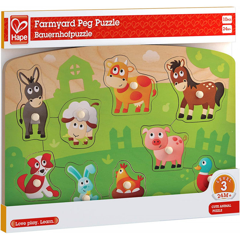 Hape - Bauernhof-Puzzle - 3