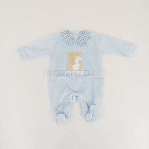 Chenille Strampler Les Jolies Sky 0/1 Monat