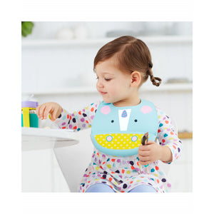 Skip Hop - Silikon-Lätzchen mit Tasche - Einhorn - 5